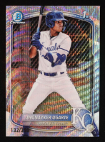 Jhonayker Ugarte 2025 Bowman Chrome Prospects Wave Refractors #BCP123 #132/350 RC at PristineAuction.com