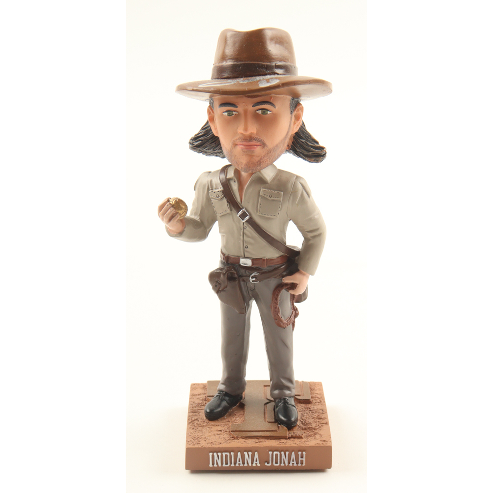 Jonah Heim Signed "Indiana Jonah" Bobblehead Figure (JSA) at PristineAuction.com