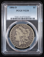 1896-O Morgan Silver Dollar (PCGS VG10) at PristineAuction.com