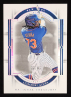 Luisangel Acuna 2024 Panini National Treasures Holo Silver #31 #22/49 RC at PristineAuction.com