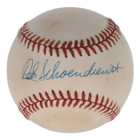 Red Schoendienst Signed ONL Baseball (PSA) at PristineAuction.com