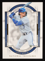Bobby Witt Jr. 2024 Panini National Treasures #52 #55/99 at PristineAuction.com