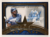 Randy Arozarena 2022 Topps Five Star Pentamerous Penmanship Autographs Blue #PPRA #10/15 at PristineAuction.com