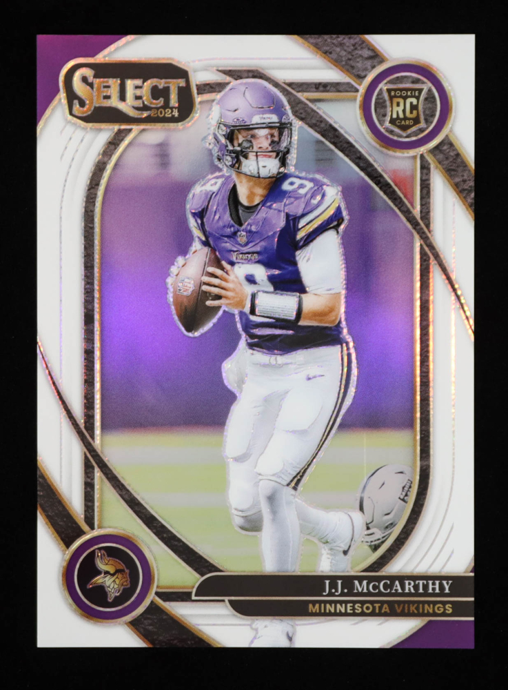 JJ McCarthy 2024 Select Prizm White #246 RC #34/35