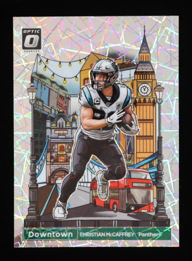 Christian McCaffrey 2023 Donruss Optic Downtown #9