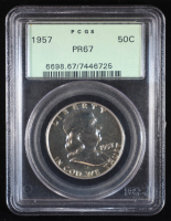 1957 Franklin Half Dollar (NGC Proof 67) at PristineAuction.com