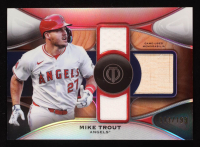 Mike Trout 2025 Topps Tribute Triple Relics #TTRMT #113/199 at PristineAuction.com