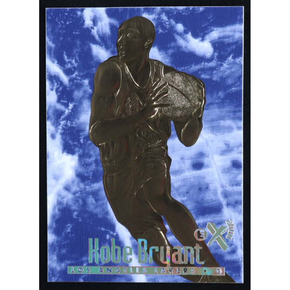 Kobe Bryant 1996-97 Skybox E-X2000 Sky Blue 23Kt Gold RC at PristineAuction.com