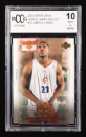 LeBron James 2003 Upper Deck LeBron James Box Set One in a Billion #10 RC (BCCG 10) at PristineAuction.com
