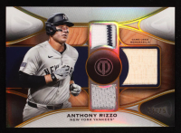 Anthony Rizzo 2025 Topps Tribute Triple Relics Gold #TTRAR #51/75 at PristineAuction.com