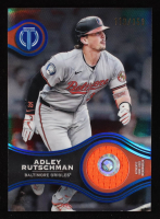 Adley Rutschman 2025 Topps Tribute Stamp of Approval Relics Blue #SOAAR #113/150 at PristineAuction.com