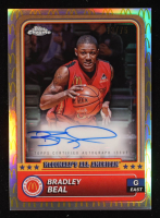 Bradley Beal 2024 Topps Chrome McDonald's All American Action Shot Autographs Logo Refractors #97 #13/75 at PristineAuction.com
