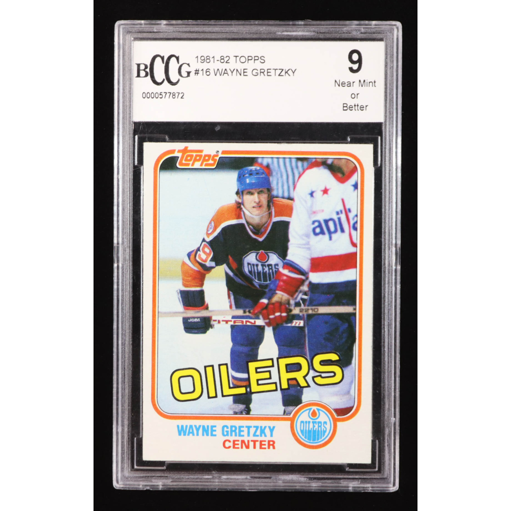 Wayne Gretzky 1981-82 Topps #16 (BCCG 9) at PristineAuction.com