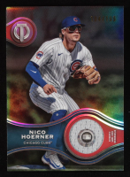 Nico Hoerner 2025 Topps Tribute Stamp of Approval Relics #SOANH #104/199 at PristineAuction.com