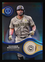 Xander Bogaerts 2025 Topps Tribute Stamp of Approval Relics Blue #SOAXB #85/150 at PristineAuction.com