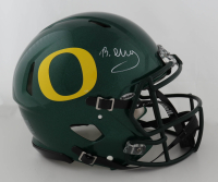 Bucky Irving Signed Oregon Ducks Full-Size Speed Helmet (JSA) at PristineAuction.com