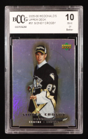 Sidney Crosby 2005-06 McDonald's Upper Deck #51 RC (BCCG 10) at PristineAuction.com