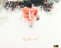 Ja'Marr Chase Signed Bengals 11x14 Photo (PIA) at PristineAuction.com