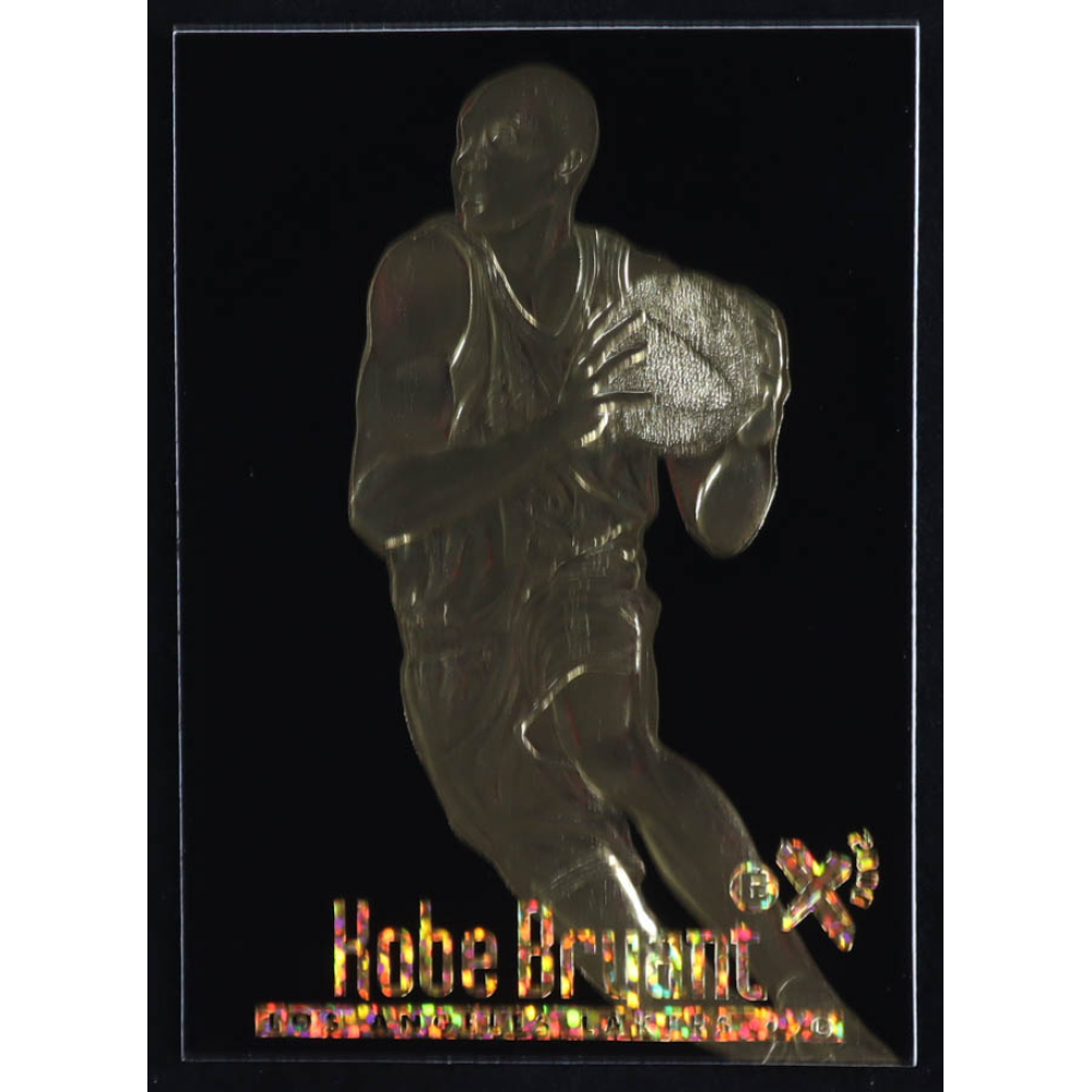Kobe Bryant 1996-97 Skybox EX-2000 Black 23Kt Gold RC at PristineAuction.com