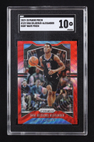 Shai Gilgeous-Alexander 2019-20 Panini Prizm Prizms Ruby Wave #122 (SGC 10) at PristineAuction.com