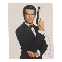 Pierce Brosnan Signed 8x10 Photo (ACOA) at PristineAuction.com