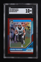 Chuba Hubbard 2024 Donruss Optic Red #28 #20/125 (SGC 10) at PristineAuction.com