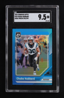 Chuba Hubbard 2024 Donruss Optic Aqua #28 #293/299 (SGC 9.5) at PristineAuction.com