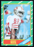 Jerry Rice 1986 Topps #161 RC at PristineAuction.com