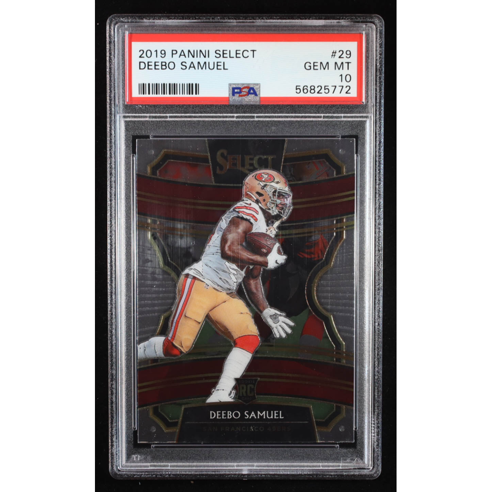 Deebo Samuel 2019 Panini Select #29 RC (PSA 10) at PristineAuction.com