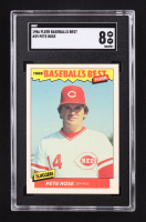 Pete Rose 1986 Fleer Sluggers/Pitchers #29 (SGC 8) at PristineAuction.com