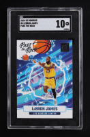 LeBron James 2024-25 Donruss Pass the Rock #4 (SGC 10) at PristineAuction.com