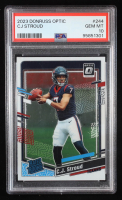 CJ Stroud 2023 Donruss Optic #244 RR RC (PSA 10) at PristineAuction.com