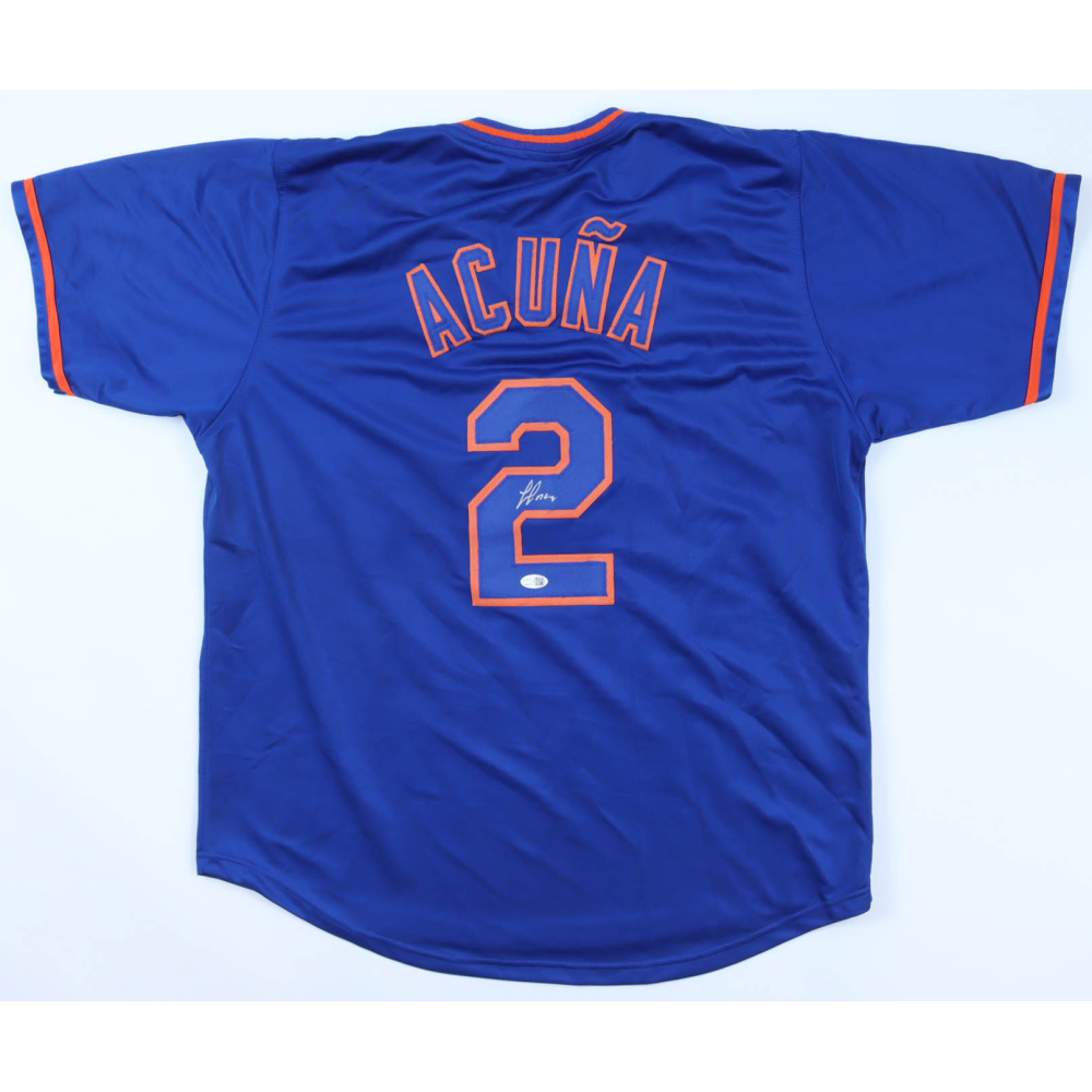 Luisangel Acuna Signed Jersey (JSA) at PristineAuction.com