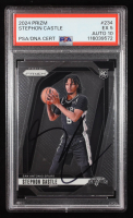 Stephon Castle Signed 2024 Prizm #234 RC (PSA 5 | Auto 10) at PristineAuction.com