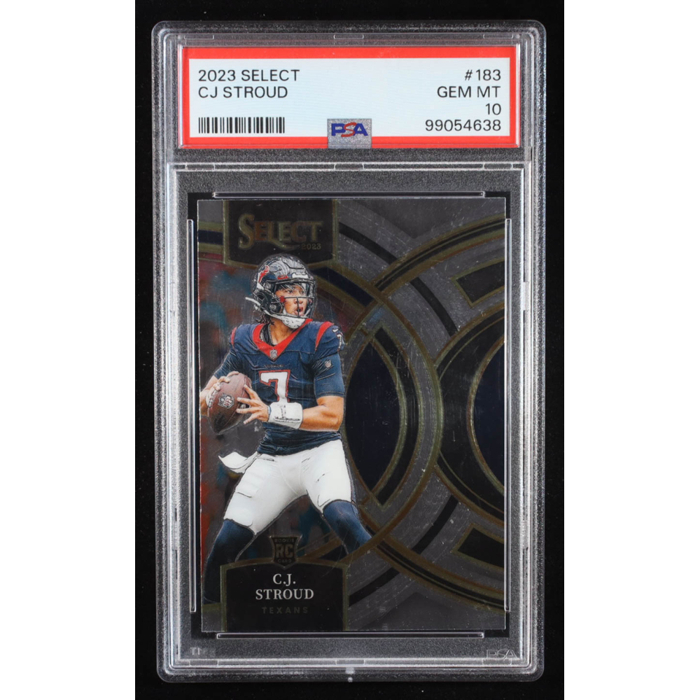 CJ Stroud 2023 Select #183 RC (PSA 10) at PristineAuction.com