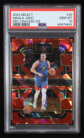 Nikola Jokic 2023-24 Select Prizms Red Cracked Ice #32 (PSA 10) at PristineAuction.com