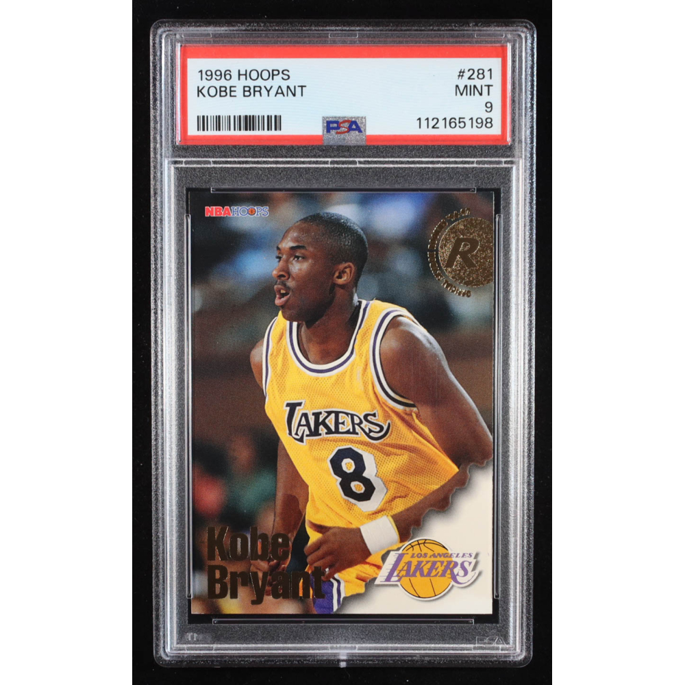 Kobe Bryant 1996-97 Hoops #281 RC (PSA 9) at PristineAuction.com
