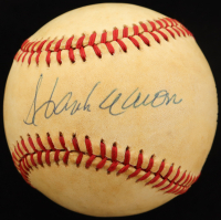 Hank Aaron Signed ONL Baseball (JSA) at PristineAuction.com