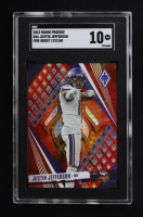 Justin Jefferson 2023 Panini Phoenix Fire Burst #66 #172/340 (SGC 10) at PristineAuction.com