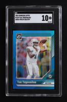 Tua Tagovailoa 2024 Donruss Optic Aqua #120 #280/299 (SGC 10) at PristineAuction.com