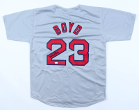 Dennis "Oil Can" Boyd Signed Jersey (JSA) at PristineAuction.com
