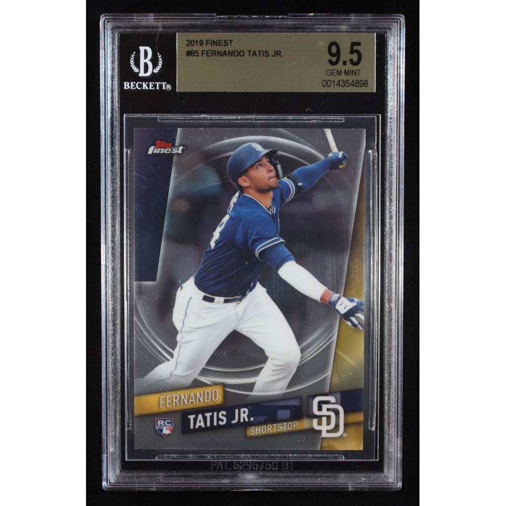 Fernando Tatis Jr. 2019 Finest #85 RC (BGS 9.5) at PristineAuction.com