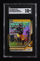 Minkah Fitzpatrick 2024 Donruss Optic Black Pandora #168 #24/25 (SGC 10) at PristineAuction.com