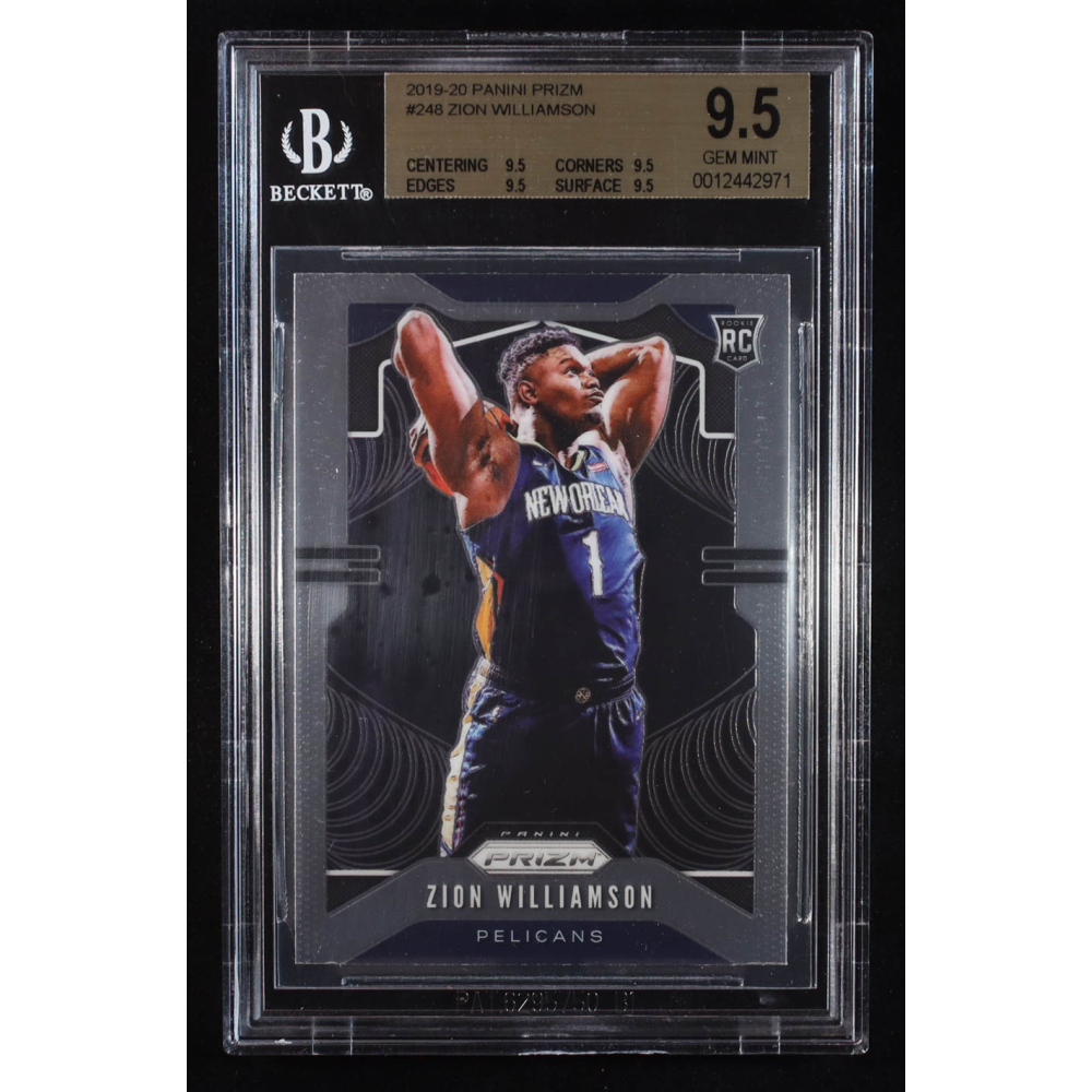 Zion Williamson 2019-20 Panini Prizm #248 RC (BGS 9.5) at PristineAuction.com