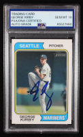 George Kirby Signed 2023 Topps Heritage #119 (PSA | Auto 10) at PristineAuction.com