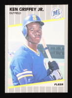 Ken Griffey Jr. 1989 Fleer #548 RC at PristineAuction.com