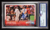 Hunter Pence Signed 2015 Topps #9 (PSA Authentic) at PristineAuction.com