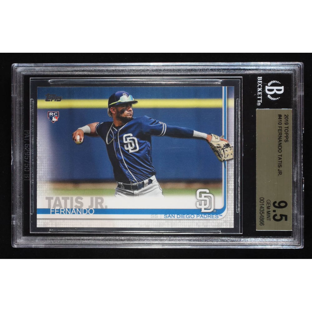 Fernando Tatis Jr. 2019 Topps #410 RC (BGS 9.5) at PristineAuction.com