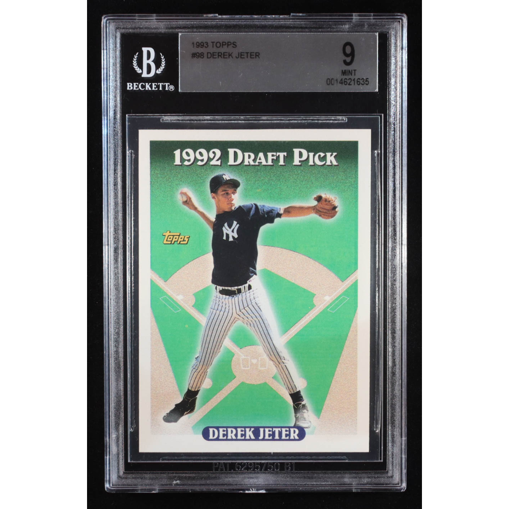 Derek Jeter 1993 Topps Draft Pick #98 RC (BGS 9) at PristineAuction.com