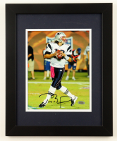 Tom Brady Signed Patriots Custom Framed Photo Display (Steiner) at PristineAuction.com